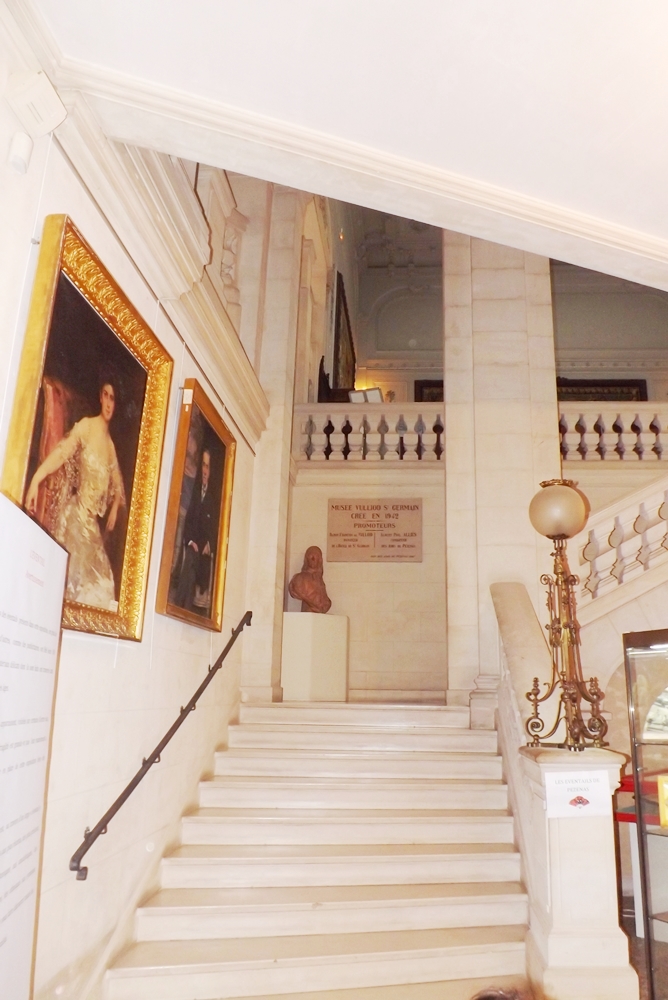 escalier musee vulliod st germain pezenas
