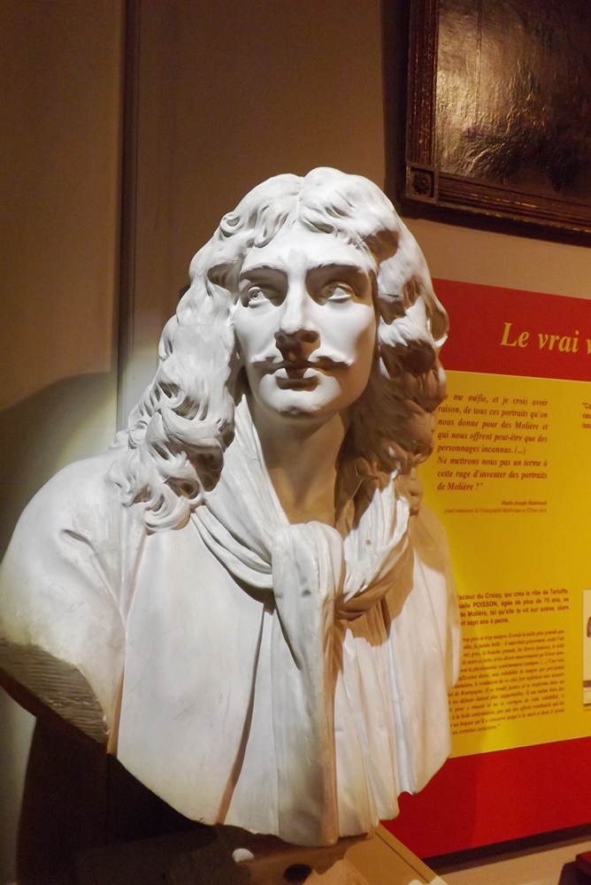 buste de moliere musee vulliot st germain pezenas